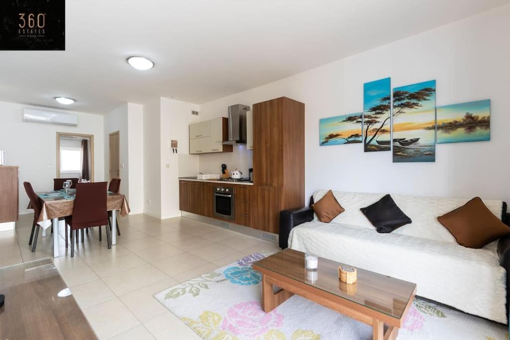 Beautiful, Top Notch 1 Bedroom Apt Just Off The Coast By 360 Estates St. Paul's Bay Exterior foto